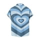 thumbnail image 3 of Camisa Hawaiana para los Hombres Impreso de Manga Corta Botón Cardigan, Cuello Turndown Hombres de Manga Corta Botón Abajo Camisas, 3 of 3