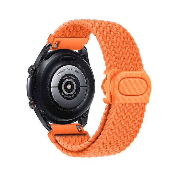 Sports Strap for Samsung Galaxy Watch 42mm Band Press-stud Clasp Strap for Galaxy Watch 42mm Breathable Nylon Replacement for Women Men Strap Compatible with Samsung Watch 42mm Strap