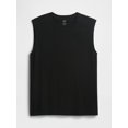 thumbnail image 5 of Camiseta sin mangas suave para hombres GAP negra talla M, 5 of 5