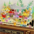 thumbnail image 5 of Honchoes Shark Tank Aquarium Building Blocks Set with LED Compatible with Lego Fish for Kids 721Pcs, 5 of 8