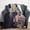 3 Photos Collage, variant on Custom Blanket with Photo Text Personalized Throw Blanket Customized Blanket for Her for Him Flannel Blankets Father's Day Mother's Day Birthday Valentines, Navy, 40"x50"