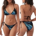 thumbnail image 3 of Balery Ocean Turtle Pijama Estampado Bikini de Dos Piezas para Mujer - Conjunto de Bikini Ajustable Sexy y Cómodo para Playa, 3 of 6