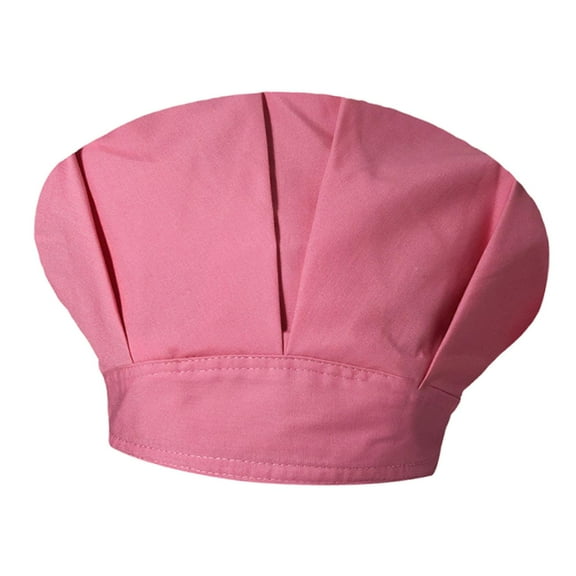 Chef Hat Baker Cap Nurse Hat Adjustable Cotton Fabric Suitable for Kitchen Restaurant Men Women