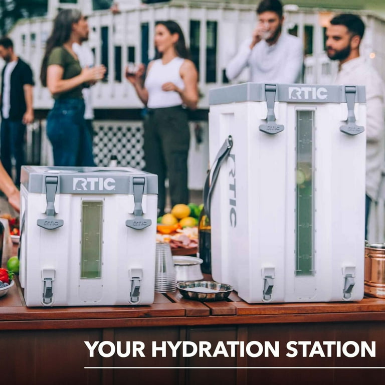 RTIC Halftime Large Sports Beverage Water Cooler, 6 Gallon Hard