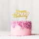 thumbnail image 4 of Glitter Double Cake Custom Card Topper Happy Decorations Sided Cake Birthday Decoration & Hangs, 4 of 4