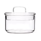 thumbnail image 1 of EeaseMX Ensaladera de vidrio transparente resistente al calor, tazón para postre, tazón para fideos instantáneos, para servir frutas y verduras en el desayuno (con tapa)., 1 of 7