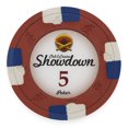 thumbnail image 2 of Brybelly CPSD-25 Clay Showdown 13.5g Poker Chip (25 Pack)-$1000, 2 of 8