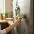 thumbnail image 5 of Pyaiiner Cute Plush Frog Fridge Magnet with Soft Animal Cartoon Design Strong Magnetic Backing for Kitchen for Fun Toy and Christmas Gift Giving, 5 of 6