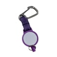 thumbnail image 1 of Retractor de equipo de buceo Anillo dividido Cámaras Luces Soporte Cordón Compacto con púrpura, 1 of 9