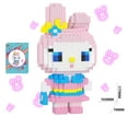 thumbnail image 4 of Blocs de Construction Mini Dessin Animé Mode Figurine Anime Micro-Particules Blocs de Construction pour Collection de Fans, 4 of 7