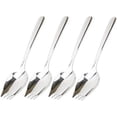thumbnail image 2 of GIXUSIL Sporks Stainless Steel, Salad Forks,5 Pack 18/10 Stainless Steel Sporks, 8.2 Inches Long Handle Dessert Spoons, Ice Cream Spoons Fork Reusable Fruit Appetizer Dessert Forks for Household Use, 2 of 6