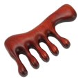 thumbnail image 3 of Peine para el Cabello de Sándalo, Peine de Masaje de Cuero Cabelludo de Madera Portátil de Luz para Oficina Familiary, 3 of 7