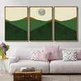 thumbnail image 3 of IDEA4WALL 3 Piece Framed Canvas Wall Art for Living Room, Bedroom Nordic Simple Style Canvas Prints for Modern Home Decoration Ready to Hang, 3 of 4