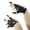 Khaki, variant on Punk Animal Cat Mittens Claws Nail Gloves,Plush Steampunk Wolf Cat Fox Paws Gloves,Gothic Party Fursuit Paws