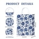 thumbnail image 2 of Bolsa de regalo de papel kraft de estilo porcelana azul y blanco, 22 x 16 x 8 cm, 2 of 2
