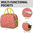 thumbnail image 6 of Lunch Bag Lunch Box for Women Reusable Insulated Lunch Bags,Water-Resistant Banana Cooler Lunch Tote Bag, Large Capacity for Work Travel Picnic, 6 of 6