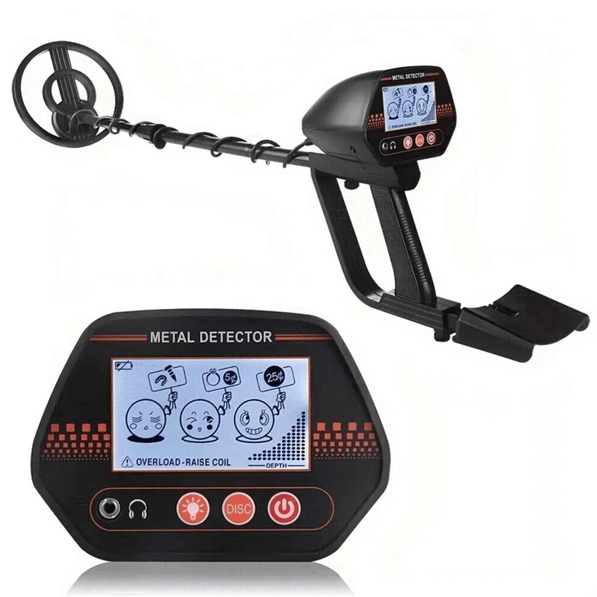 High Sensitivity Treasure Finder Handheld Underground Metal Detector