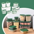 thumbnail image 1 of Food Storage Box Sealed Grain Storage Container Transparent Fresh Keeping Box 460/700ml Household Kitchen Fresh Keeping Box Refrigerated Storage Container Snack Storage Box Bento, 1 of 8