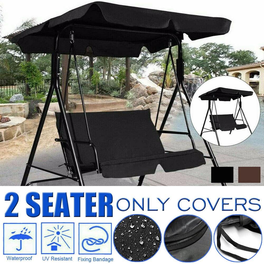 Waterproof Garden Winds Replacement Canopy Top + Seat Cover Polyester