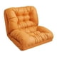 thumbnail image 1 of Sofá cama plegable,Sofá Cama Plegable Individual Cómodo Acolchado Adultos,Silla de piso para juegos Dormitorio con respaldo portátil,Sofá cama perezoso,sillón reclinable y Naranja 90cm, 1 of 8