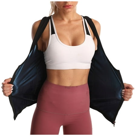 

Female Shaper Sports Sweat Chest Support Abdomen Body Vest Top Lingerie Shapewear