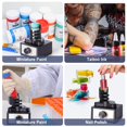 thumbnail image 2 of Mini Vortex Mixer, DIY/Model Paint Shaker, Hands-Free, 300~2400rpm, Suitable 10-100ml, Three-Stage Speed, Paint Mix for Lab, Nail Polish, Eyelash Adhesive, 2 of 6