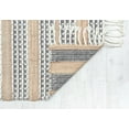 thumbnail image 3 of Rugs America Ribbon Refresh PI10A Textured/Stripe Farmhouse Brown Area Rug, 2’0”x3’0”, 3 of 6