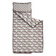 thumbnail image 2 of White Christmas Truck and Tree Pattern Toddler Nap Mats for Kids Preschool,50"x20" Sleeping Mat Bag or Kids,Toddler Sleeping Bag,Toddler Nap Mat or Daycare, 2 of 6