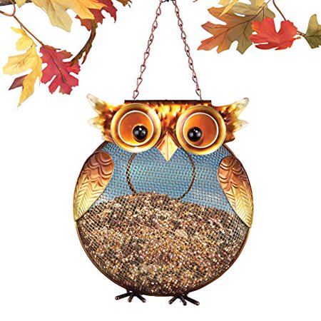 Mesh Owl Bird Feeder Walmart Com