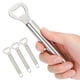 thumbnail image 3 of 8PCS Mini Portable Stainless Steel Manual Opener Beer Bottle Lids Opener Kitchen Accessories, 3 of 5