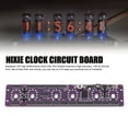 thumbnail image 3 of Nixie Clock Circuit Board, 5V 2A Back Color Setting 12/24 Hour Switching Digital Tube Clock Module  for Desk Decoration, 3 of 7