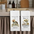 thumbnail image 3 of Grandma''s Kitchen Towels - Flower Decorations for Home, Rustic Country Dish Towels, Farmhouse Decorative Absorbent Dishcloths Hand Towels Set of 2 for Kitchen Cooking Decor 18x26 Inches, 3 of 6