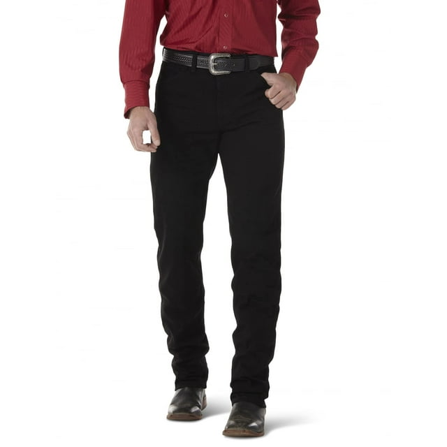 Vaqueros Wrangler Cowboy Cut Active Flex Original Fit negros