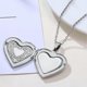 thumbnail image 5 of 2 collares con medalln que sostiene fotos, medallones de flores, collares de acero inoxidable, collar de memoria fotogrfica para mujeres y nias, regal, 5 of 5