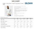 thumbnail image 3 of Gildan Unisex Heavy Cotton Long Sleeve T-Shirt, Crewneck Tees 100% Cotton Long Tee Shirts for Men (Ash , M), 3 of 8