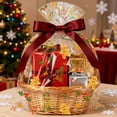 thumbnail image 4 of DELUXIS 10 PCS Clear Cellophane Bags with Christmas Designs, 28'' x 32'' Large Gift Baskets Bags, Clear Cellophane Wrap Plastic Storage Bags for Christmas Gifts, Baskets, Boxes, Favors, 2.5 Mil Thick, 4 of 7