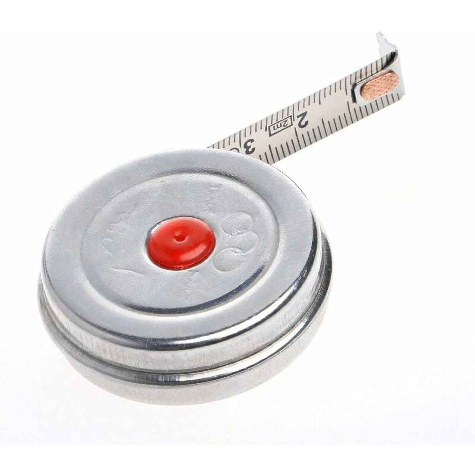 Cinta Métrica Retráctil de Acero Inoxidable para Oficina, 2m, Mini ...