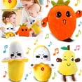 thumbnail image 4 of Interactive Musical Sensory Toys, Soft Interactive Plush Toy with Sounds, Skin Touch Activated Sound Doll, Dual Mode Educational Toy,Fun Christmas and Birthday Gifts, 4 of 6