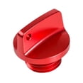 thumbnail image 4 of Zorion Motorcycles Engine Oil Filler Cap Transmission Tank Cover for Kawasaki Red, 4 of 8