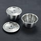 thumbnail image 5 of Stainless Steel Rice Bowl with Lid Soup Bowl Korean Cuisine Tools, 5 of 5