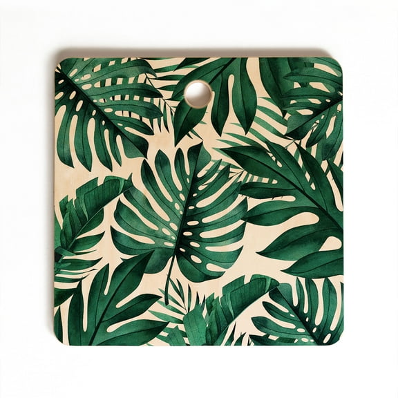 Society6 Gale Switzer Jungle Collective Square Cutting Board