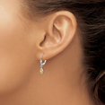 thumbnail image 3 of Primal Gold 14 Karat White Gold 6x4mm Citrin November Earrings, 3 of 4