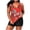 Red 1, variant on Vynhevius Tummy Control Plus Size Tankini Swimsuits for Women Two Piece Bathing Suit Shorts Swim Top Swimwear