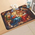 thumbnail image 2 of Christmas Design Floor Mat Festive Holiday Soft Comfortable Material Perfect for Living Room Bedroom Entryway Easy Clean Durable, 2 of 4
