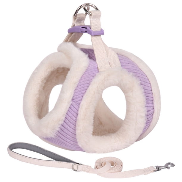 Correa para perros de otoño e invierno con forma de gofre, cálida, para el pecho, para mascotas pequeñas y medianas, antirroturas