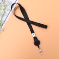 thumbnail image 5 of Ortofally 4Pcs Key Lanyard Neck Strap Lanyard ID Badge Reel Holders Lanyard for School Office Phones Bags Accessories Black, 5 of 10