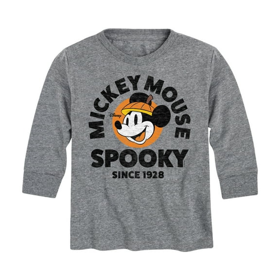 Mickey & Friends - Spooky Since 1928 - Toddler And Youth Long Sleeve Graphic T-Shirt