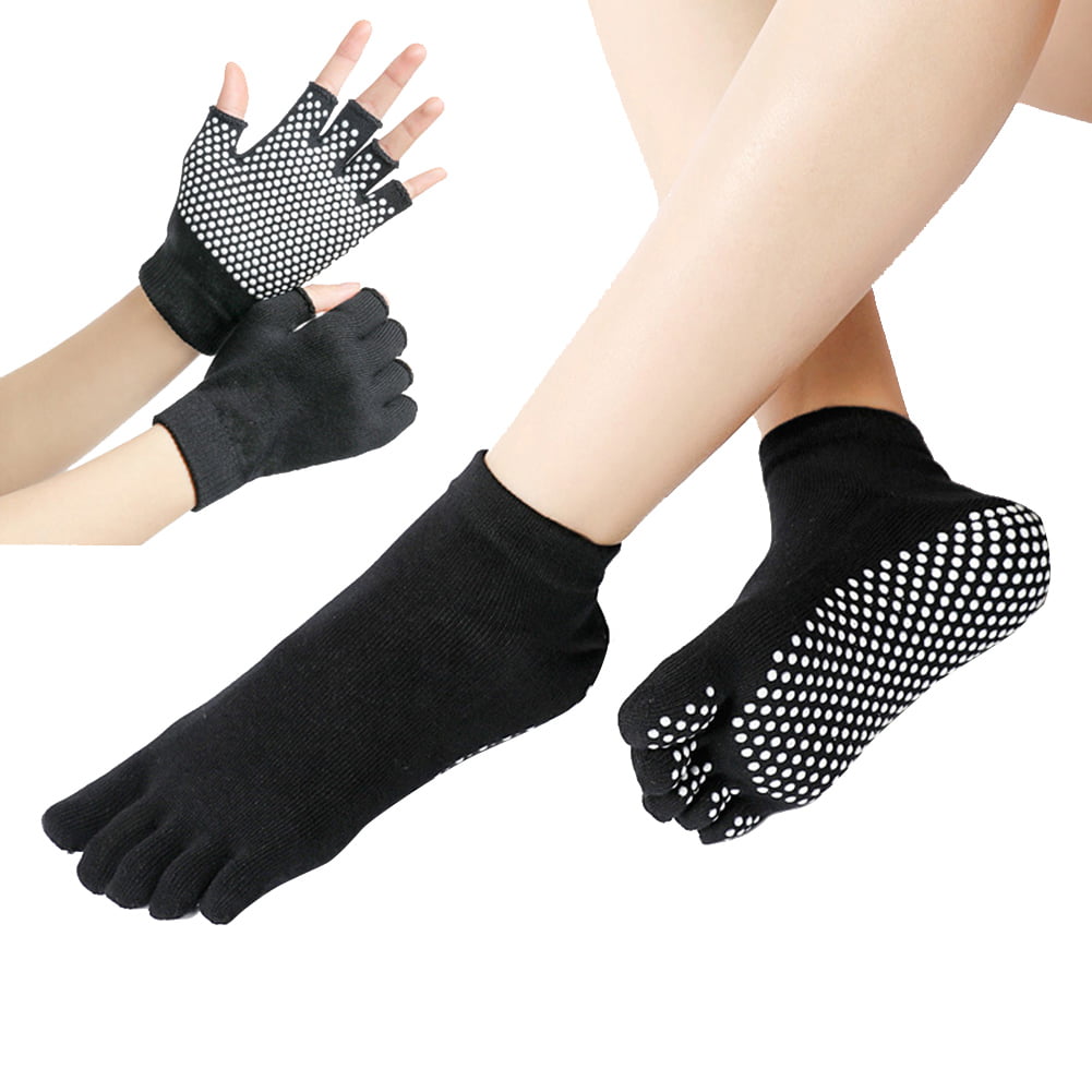 Yoga glove and sock set 