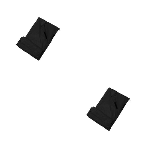 Bewildely Winter Cover For wimming Pool olar - Reel Reel Not Included 2piezas Negro L