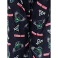 thumbnail image 4 of Monster Jam Boys' Grave Digger Raglan Sleep Pajama Set Shirt Pants, 4 of 7